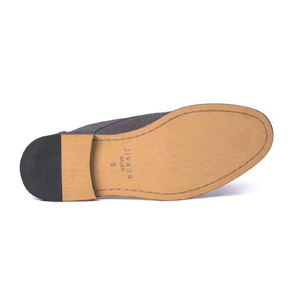 Men's Suede Oxford Dress Shoes Lace Up - Picture 6 of 6